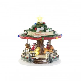 Decorazione Natalizia DKD Home Decor Multicolore 25 x 24,5 x 26 cm