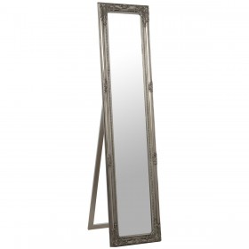 Specchio da terra Alexandra House Living Argentato 6 x 38 x 157 cm Rettangolare