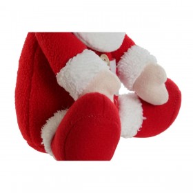 Decorazione Natalizia DKD Home Decor Bianco Rosso 24 x 14 x 30,5 cm (2 Unità)