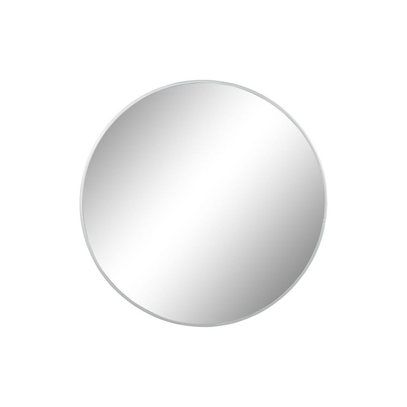 Specchio da parete DKD Home Decor Argentato Metallo Specchio Moderno 100 x 2 x 100 cm