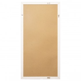 Specchio da parete Alexandra House Living Bianco Legno Rettangolare 5 x 78 x 150 cm