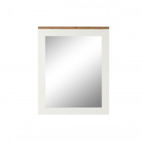 Specchio da parete DKD Home Decor Bianco Marrone Città 90 x 1,5 x 113 cm