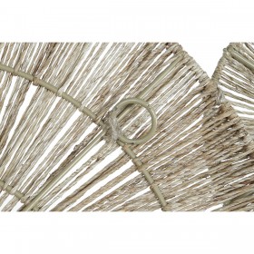 Decorazione da Parete DKD Home Decor Marrone Naturale Tropicale 115 x 1 x 45 cm