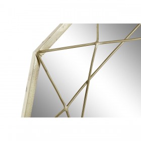 Specchio da parete DKD Home Decor Dorato 50 x 5 x 52 cm