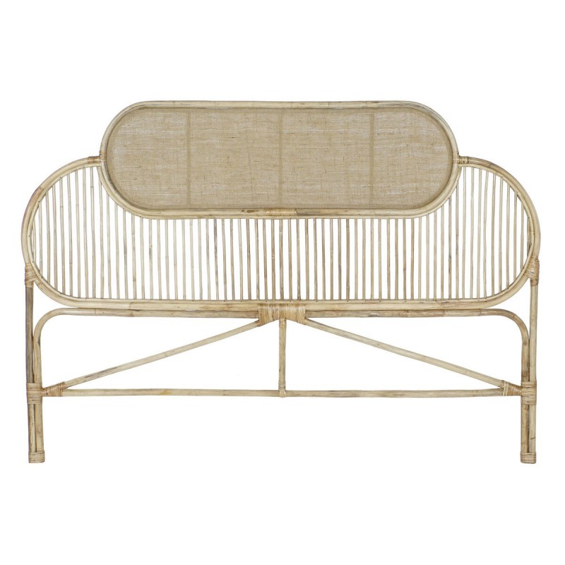 Testiera del Letto DKD Home Decor Marrone Naturale 180 x 4 x 90 cm