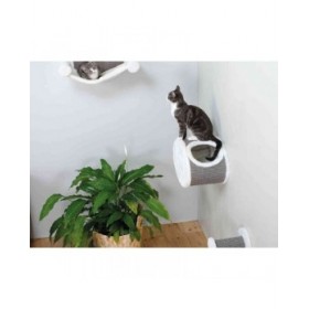 Tiragraffi per Gatti Trixie Bianco Grigio Ø 18 cm