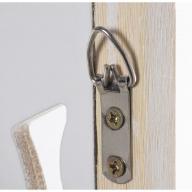Altare decorativo Alexandra House Living Bianco Legno 90 x 90 x 2 cm 3 Unità