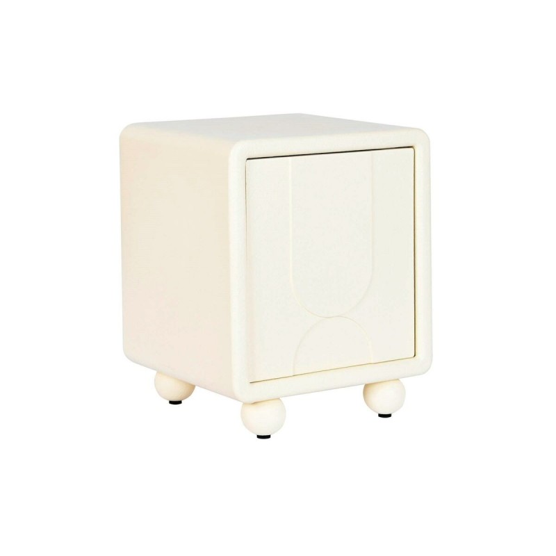 Comodino DKD Home Decor Bianco Legno MDF 45 x 40 x 55 cm