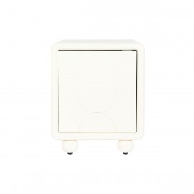 Comodino DKD Home Decor Bianco Legno MDF 45 x 40 x 55 cm