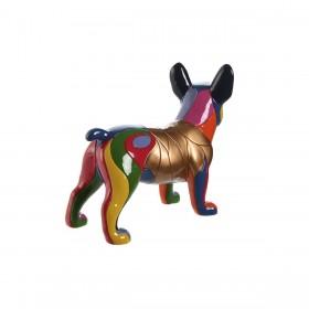 Statua Decorativa Home ESPRIT Multicolore Cane 44 x 19 x 35,5 cm