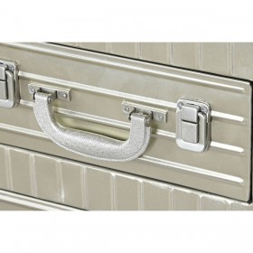Credenza Home ESPRIT Argentato 80 x 39 x 82 cm
