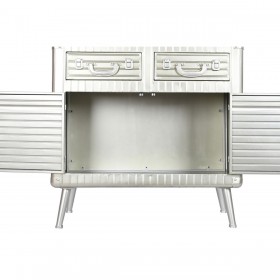 Credenza Home ESPRIT Argentato 80 x 39 x 82 cm