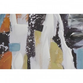 Quadro Home ESPRIT Astratto Moderno 100 x 3,5 x 100 cm (2 Unità)