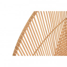 Testiera del Letto Home ESPRIT Marrone Chiaro Bambù Fibra 150 x 2 x 80 cm