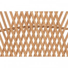 Testiera del Letto Home ESPRIT Marrone Chiaro Bambù Fibra 150 x 2 x 80 cm
