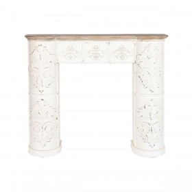 Cornici camini Home ESPRIT Abete Legno MDF 128 x 28 x 114 cm