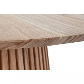 Tavolo da Pranzo Home ESPRIT Naturale legno di mindi 150 x 150 x 75 cm
