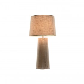 Lampada da tavolo Home ESPRIT Naturale Legno di mango 50 W 220 V 35 x 35 x 69 cm