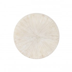 Decorazione da Parete Home ESPRIT Bianco Indiano Finitura invecchiata 120 x 5 x 120 cm