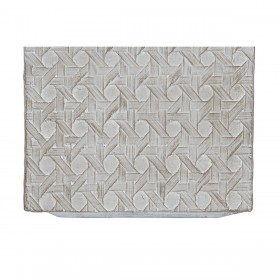 Set di vasi da fiori Home ESPRIT Beige Fibra di Vetro Magnesio 44,5 x 44,5 x 42,5 cm (4 Unità)