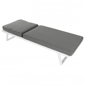 Mobili da giardino Home ESPRIT Grigio 130 x 68 x 65 cm 190 x 70 x 65 cm 198 x 68 x 65 cm