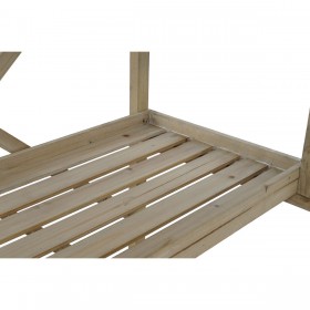 Scaffale Home ESPRIT Nero Lavagna Legno di abete 98 x 68 x 192 cm