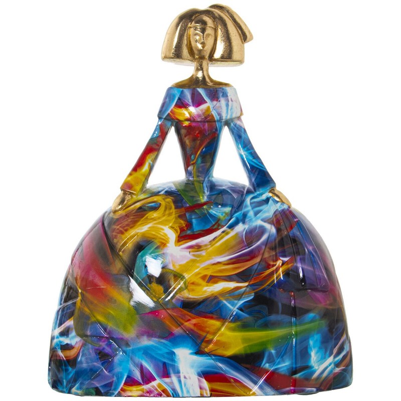 Statua Decorativa Alexandra House Living Multicolore Plastica Vestito Pittura 19 x 27 x 33 cm