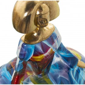 Statua Decorativa Alexandra House Living Multicolore Plastica Vestito Pittura 19 x 27 x 33 cm