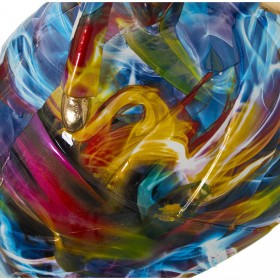 Statua Decorativa Alexandra House Living Multicolore Plastica Vestito Pittura 19 x 27 x 33 cm