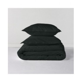 Copripiumino HappyFriday BASIC Nero 155 x 220 cm