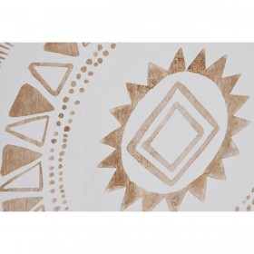 Quadro Home ESPRIT Mandala Scandinavo 100 x 4 x 100 cm (2 Unità)