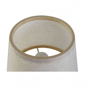 Lampada da tavolo DKD Home Decor Marrone Naturale Bambù 50 W 220 V 24 x 24 x 34 cm