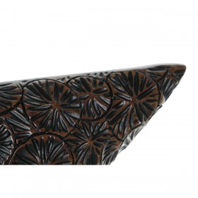 Statua Decorativa Home ESPRIT Marrone Nero Coloniale 66 x 8 x 23 cm