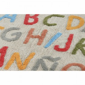 Tappeto Home ESPRIT Bianco Multicolore Per bambini 100 x 150 x 1,5 cm