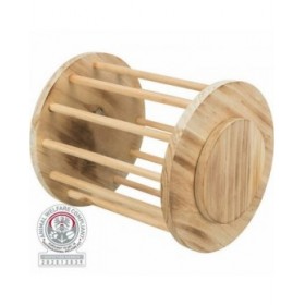 Giocattolo per Roditori Trixie Legno Ø 20 × 23 CM Marrone