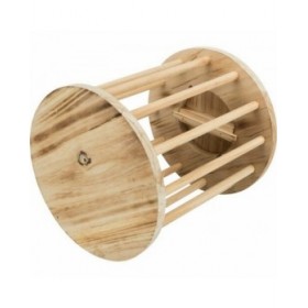 Giocattolo per Roditori Trixie Legno Ø 20 × 23 CM Marrone