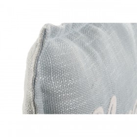 Cuscino Home ESPRIT Beach Bianco Blu cielo Mediterraneo 60 x 10 x 35 cm