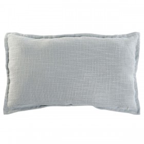 Cuscino Home ESPRIT Beach Bianco Blu cielo Mediterraneo 60 x 10 x 35 cm