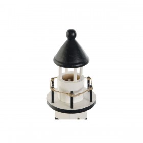 Decorazione luminosa Home ESPRIT Legno Marinaio Faro 14 x 14 x 40 cm (2 Unità)