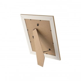 Cornice Portafoto Home ESPRIT Cristallo Legno MDF Scandinavo 23 x 2,8 x 28 cm (4 Unità)