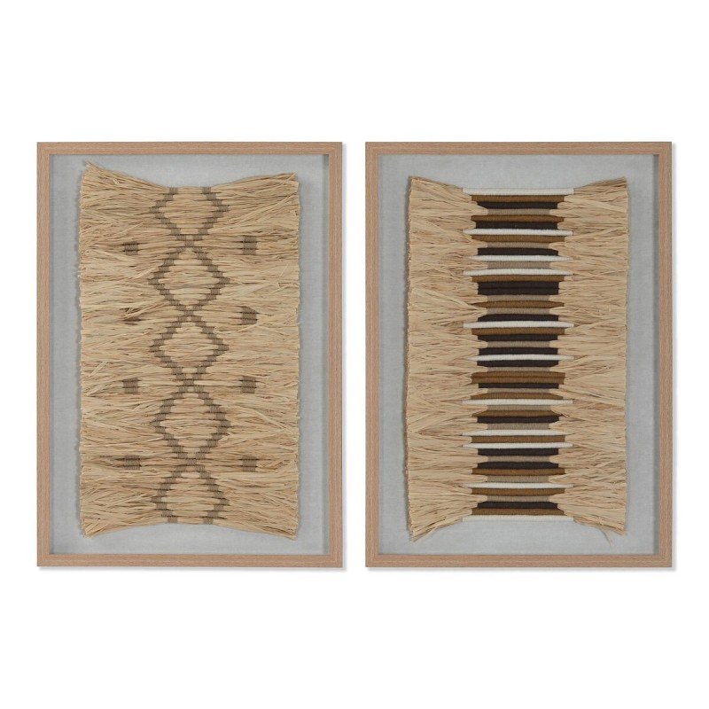 Quadro Home ESPRIT Moderno 50 x 3,5 x 70 cm (2 Unità)