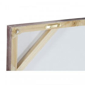 Quadro Home ESPRIT Buddha Orientale 100 x 3 x 100 cm (2 Unità)