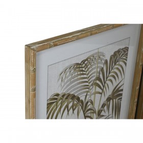 Quadro Home ESPRIT Palme Tropicale 55 x 2,5 x 70 cm (4 Unità)