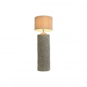 Lampada da tavolo Home ESPRIT Grigio Cemento 50 W 220 V 24 x 24 x 82 cm