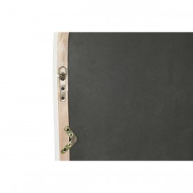 Specchio da parete Home ESPRIT Bianco Abete Specchio Neoclassico Finestra 150 x 3,5 x 186 cm