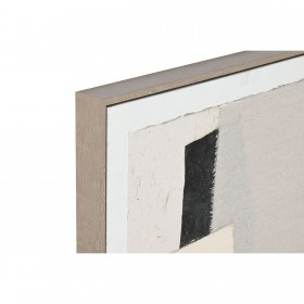 Quadro Home ESPRIT Astratto Città 82,3 x 4,5 x 82,3 cm (2 Unità)