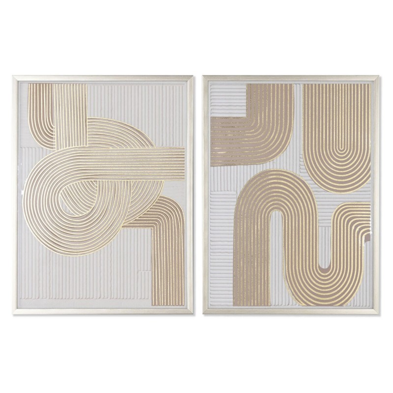 Quadro Home ESPRIT Moderno 62,3 x 3,6 x 82,5 cm (2 Unità)