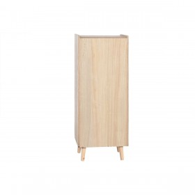 Cassettiera Home ESPRIT Naturale Rattan Legno di paulownia 40 x 30 x 104 cm