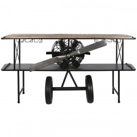 Ingresso Home ESPRIT Marrone Nero 191 x 58 x 96 cm 191 x 58 x 91 cm
