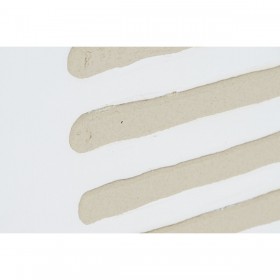 Quadro Home ESPRIT Bianco Beige Scandinavo 83 x 4,5 x 83 cm (2 Unità)
